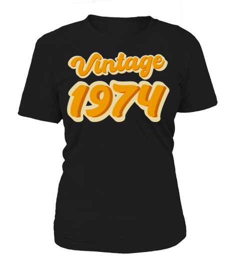 Retro Vintage 1974 Women's T-Shirt