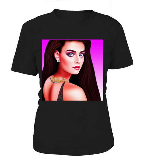 Retrowave Synthwave 80s Character Design Women's T-Shirt