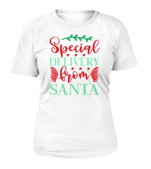 Special Delivery Fron Santa Christmas Women's T-Shirt