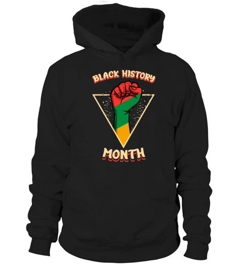 Black History Month Hand Hoodie Unisex