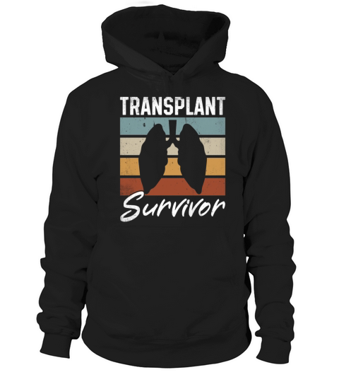 Lungs Collapse Donor Lung Surviving Vintage Hoodie Unisex