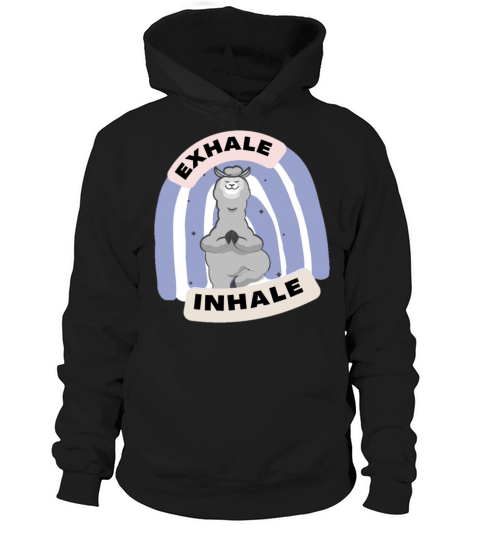 Yoga Llama Hoodie Unisex