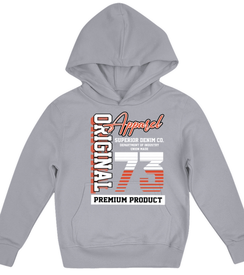 1973 Vintage Birthday Vintage Gift Retro Kids Hoodie