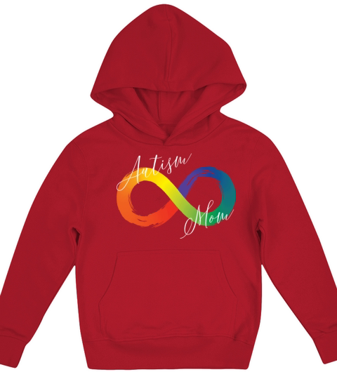 Autism Mom Infinity Symbol Spectrum Autism Kids Hoodie
