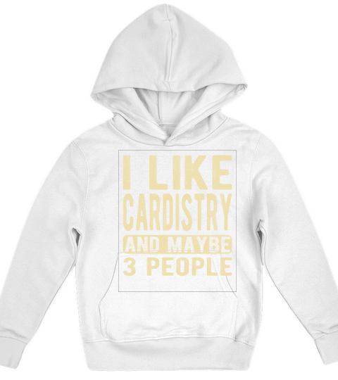 Cardistry Saying Kids Hoodie