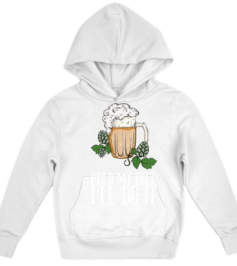 Hold My Beer Ill Do It Kids Hoodie