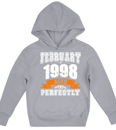 January 1998 Vintage Birthday Present Kids Hoodie