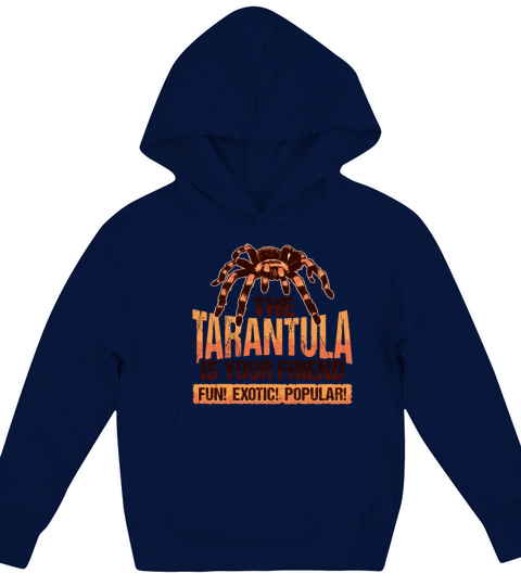 Tarantula Terrarium Design for a Pet Tarantula Kids Hoodie