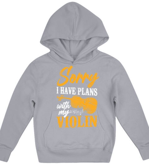 Violin Violinist Vintage Sorry I Kids Hoodie