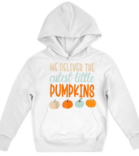 We Deliver The Cutest Little pumpkins Kids Hoodie