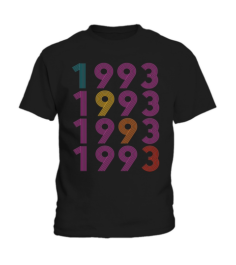 30th birthday vintage 1993 retro vintage style Kids T-Shirt