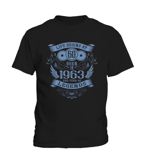 60th Birthday Gifts Vintage 1963 Vintage Sayings Kids T-Shirt