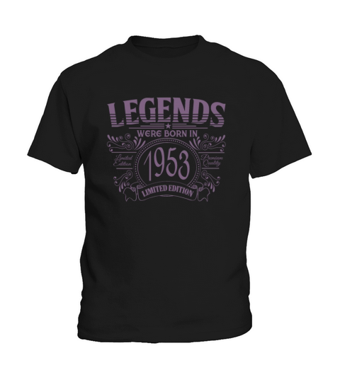 Legends were born in 1953 vintage birthday design Kids T-Shirt