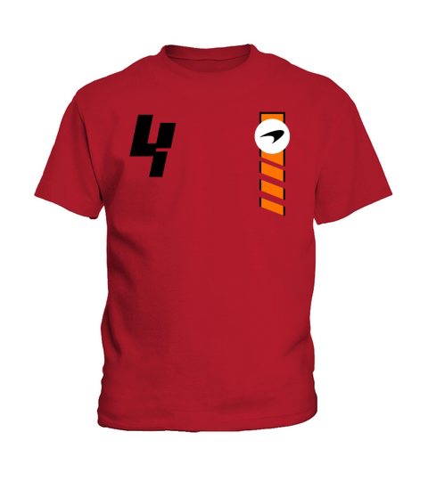 NORRIS 4 2021 Monaco GP New MCL Design T Shirt Kids T-Shirt