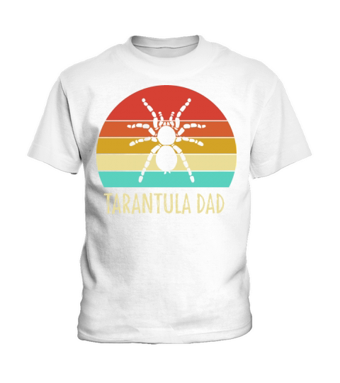 Retro Tarantula Vintage Tarantula Dad Kids T-Shirt