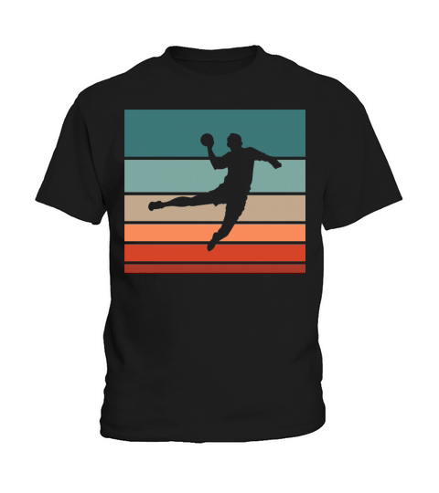 Retro Vintage Handball Costume For Handballers Kids T-Shirt