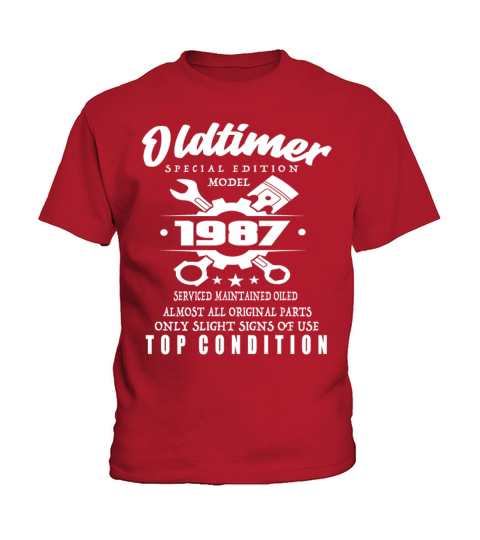 Vintage Special Edition Model 1987 Birthday Kids T-Shirt