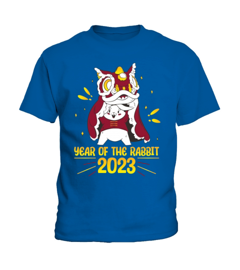 Zodiac Happy Chinese New Year of the Rabbit 2023 Kids T-Shirt
