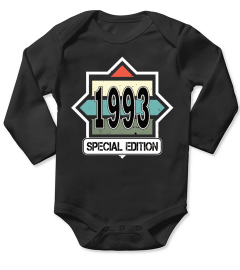 30th birthday vintage 1993 special edition Long Sleeve Baby One-Piece