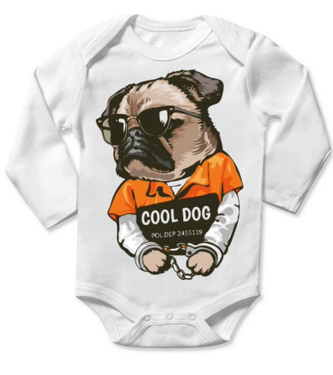 Boxer dog 2023 Long Sleeve Baby One-Piece