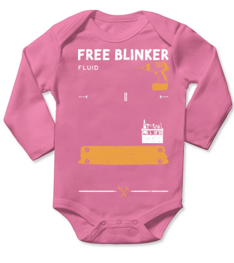 Free Blinker Fluid - Handyman Long Sleeve Baby One-Piece