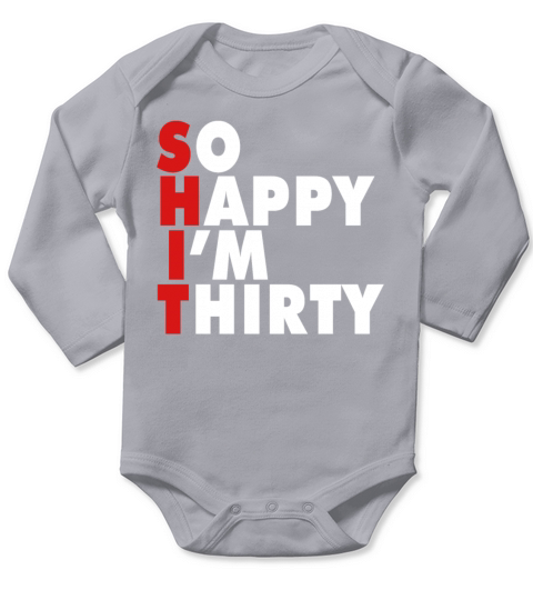 Funny Birth Age 20 Years Old Happy Im 20 Long Sleeve Baby One-Piece