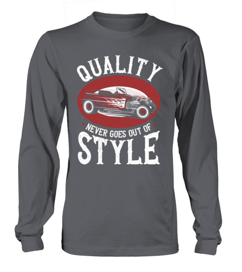 Quality Hot Rod Classic Car Vintage Hotrod Long sleeved Unisex