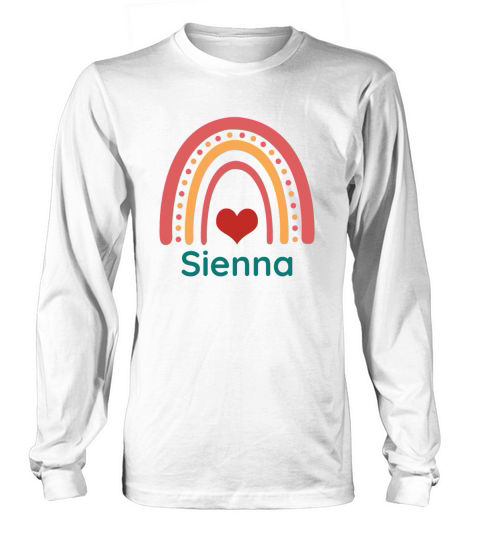 Sienna Vintage Boho Rainbow Long sleeved Unisex