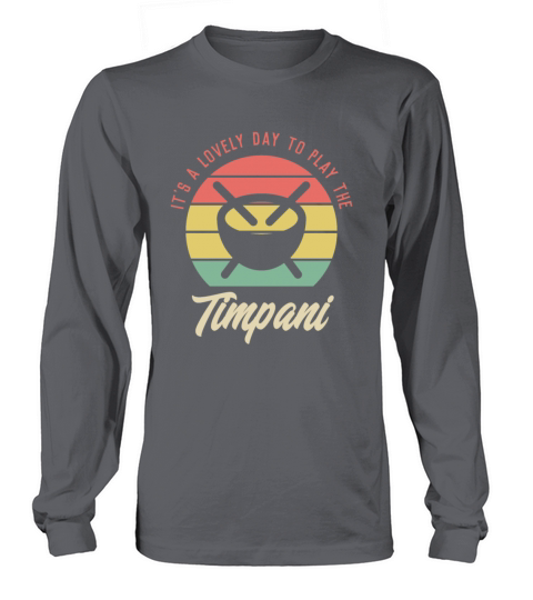 Vintage Timpani Lover Long sleeved Unisex