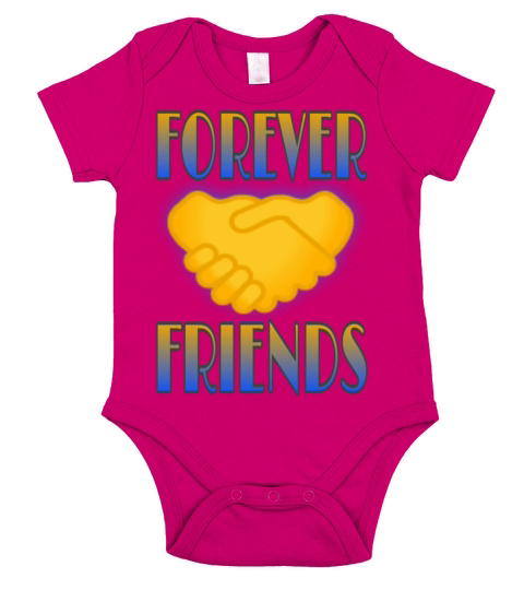 Forever friends19 Short Sleeve Baby One-Piece
