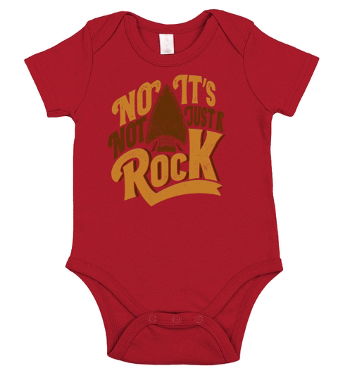 Funny Arrowhead Collecting Vintage Look Gifts Short Sleeve Baby One-Piece