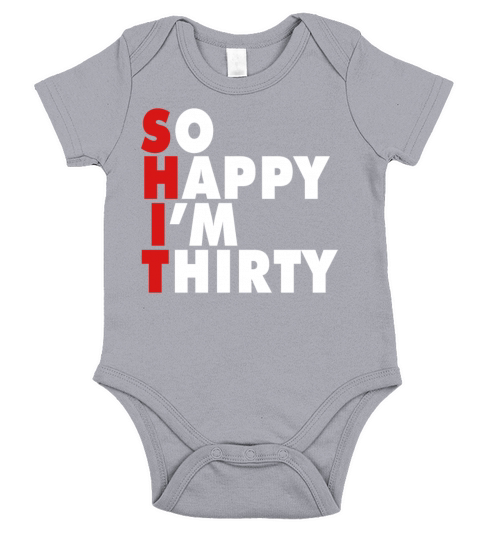 Funny Birth Age 20 Years Old Happy Im 20 Short Sleeve Baby One-Piece