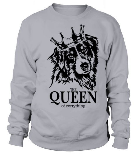 Australian Shepherd Queen Everything dog mom Sweatshirt Unisex