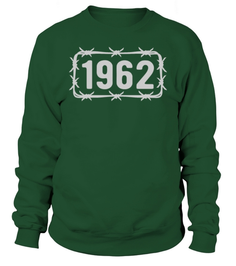 Birthday Vintage 1962 Barbed Wire Sweatshirt Unisex