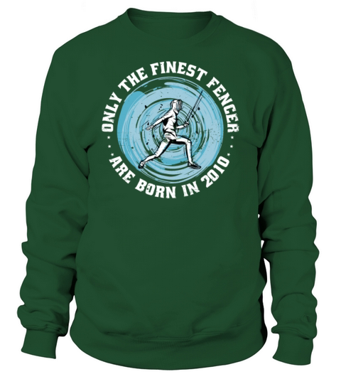 Fencers born in 2010 Birthday Vintage Sweatshirt Unisex