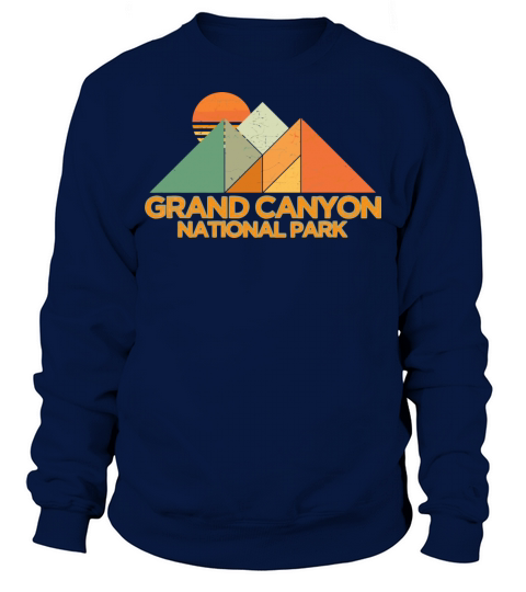 Retro Vintage Grand Canyon National Park T Sweatshirt Unisex