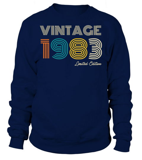 Vintage 1983 40th Birthday Sweatshirt Unisex