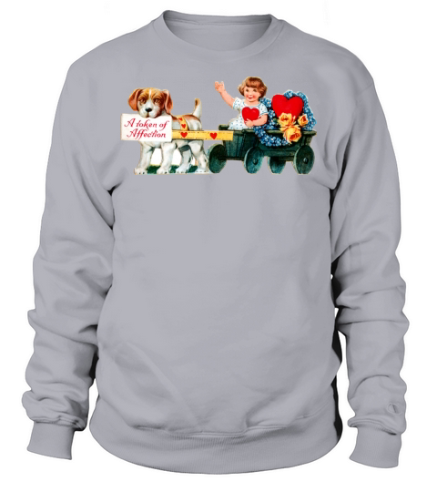 Vintage Valentines Day Sweatshirt Unisex