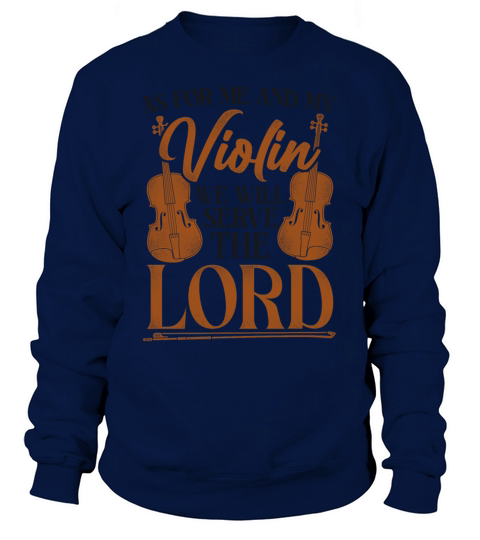 Violin Violinist Jesus Faith Sweatshirt Unisex