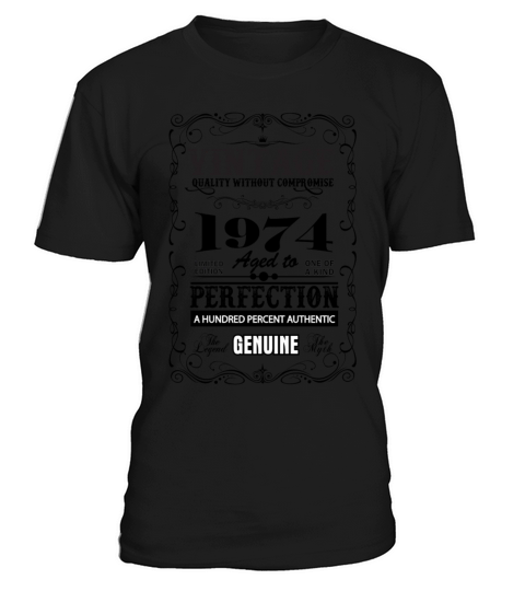 Premium Vintage 1974 Aged To Perfection T-Shirt Unisex