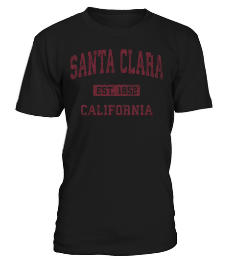 Santa Clara California Ca Vintage Athletic Sports T-Shirt Unisex