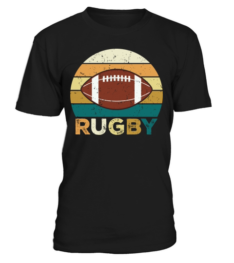 Vintage Retro Rugby Player And Coach T-Shirt Unisex