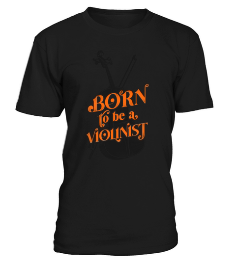 Violin Violinist Vintage Born To T-Shirt Unisex
