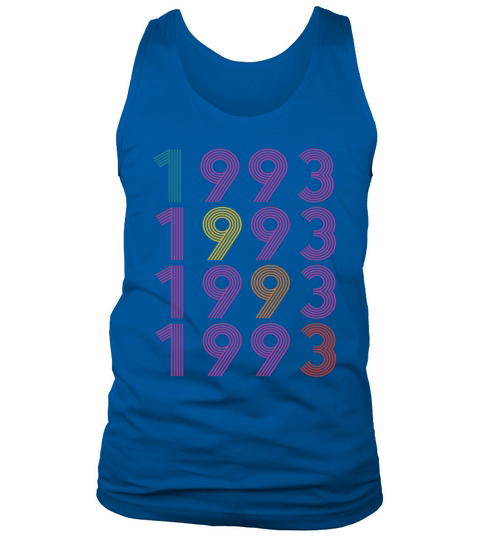30th birthday vintage 1993 retro vintage style Tank Top Unisex