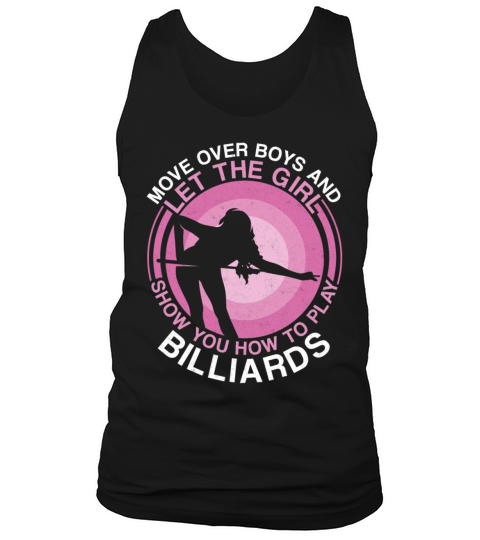 Billiards Pool Player Ball Girl Tank Top Unisex