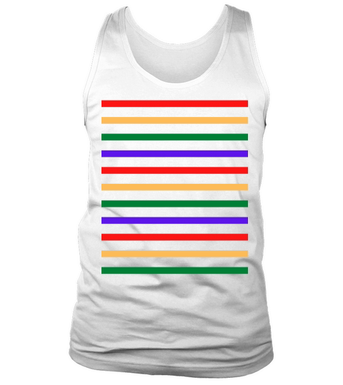 Colors Rainbow Horizontal Tank Top Unisex