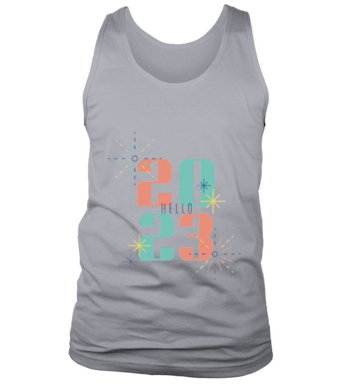 Hello 2023 Tank Top Unisex