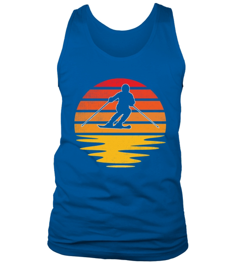 ski retro Tank Top Unisex