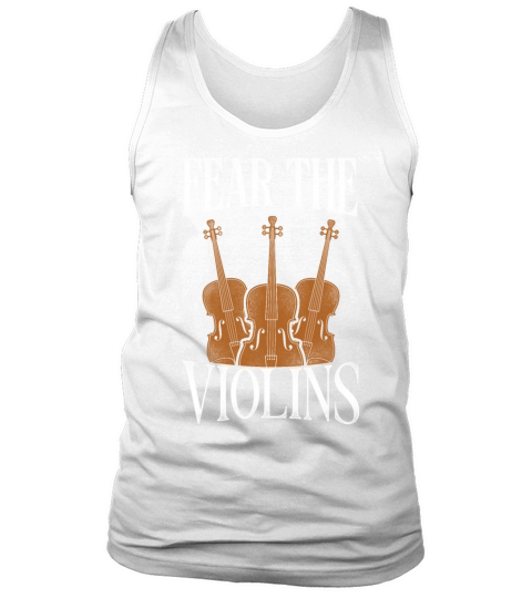 Violin Violinist Vintage Fear The Tank Top Unisex