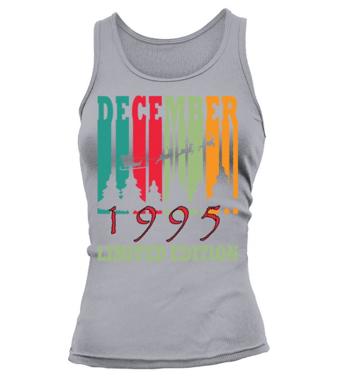 1995 December vintage born gift Tank top Woman